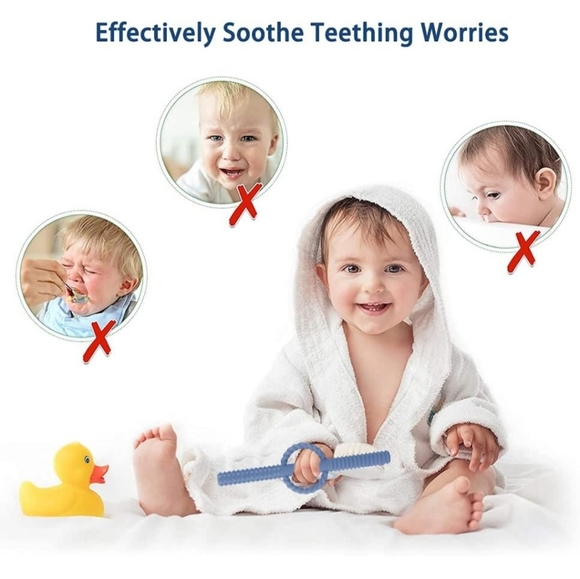 NEW Baby Teether Toys - TV Remote Control Shape Silicone Toddler Teething Toys - Picture 8 of 9